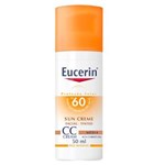 Ficha técnica e caractérísticas do produto Protetor Solar Facial Eucerin Creme Tinted Média FPS 60 50ml