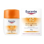 Ficha técnica e caractérísticas do produto Protetor Solar Facial Eucerin Sun Creme Tinted FPS 60 50g