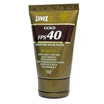 Ficha técnica e caractérísticas do produto Protetor Solar Facial Gold FPS 40 Luvex 50 gramas