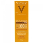 Ficha técnica e caractérísticas do produto Protetor Solar Facial Ideal Soleil Clarify FPS60 - Vichy - Extra Clara 40g
