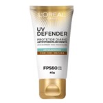 Ficha técnica e caractérísticas do produto Protetor Solar Facial L'oréal Uv Defender Antioleosidade Cor Escura FPS 60 40g - Loreal