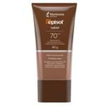 Protetor Solar Facial Mantecorp Skincare Fps 70 Episol Color Morena Mais