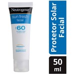 Ficha técnica e caractérísticas do produto Protetor Solar Facial Neutrogena FPS 60 - Sun Fresh Facial 50ml
