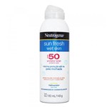 Ficha técnica e caractérísticas do produto Protetor Solar FPS 50 Sun Fresh Wet Skin - 180ml - Neutrogena