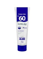 Ficha técnica e caractérísticas do produto Protetor Solar FPS 60 UVA/UVB com Vitamina E e Bioativo Marinho 120g Sunlau - Henlau
