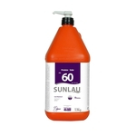 Ficha técnica e caractérísticas do produto Protetor Solar FPS 60 UVA/UVB com Vitamina E e Bioativo Marinho 3,9 kg Sunlau - Henlau