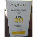 Ficha técnica e caractérísticas do produto Protetor Solar Gel Pele Oleosa/mista Arago Fps30 60g
