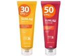 Ficha técnica e caractérísticas do produto Protetor Solar Hidratante Infantil e Adulto Sunlau 50 FPS + 30 FPS