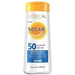 Ficha técnica e caractérísticas do produto Protetor Solar L’Oréal Invisilight FPS 50 – 120ml