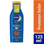 Ficha técnica e caractérísticas do produto Protetor Solar Light Feeling Nivea FPS 50 - 125ml - Nivea Sun