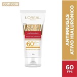 Ficha técnica e caractérísticas do produto Protetor Solar L'oréal Paris Antirrugas com Cor FPS 60 - LOréal Paris
