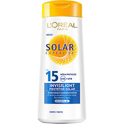 Ficha técnica e caractérísticas do produto Protetor Solar L'Oréal Paris Expertise Invisilight FPS 15 120ml