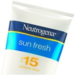 Protetor Solar Neutrogena Sun Fresh Fps-15 120ml
