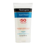 Ficha técnica e caractérísticas do produto Protetor Solar NEUTROGENA Sun Fresh FPS 50 120ml - Caixa C/6 - Jonhson'S