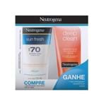 Neutrogena Sun Fresh FPS70 +Sabonete Grapefruit - 150g