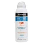 Ficha técnica e caractérísticas do produto Protetor Solar Neutrogena Sun Fresh Wet Skin FPS 30 Spray 180ml