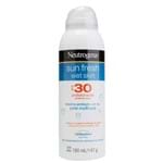 Ficha técnica e caractérísticas do produto Protetor Solar Neutrogena Sun Fresh Wet Skin FPS 30 Spray com 180ml