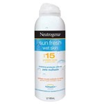 Ficha técnica e caractérísticas do produto Protetor Solar Neutrogena Sun Fresh Wet Skin FPS 15 - 180ml
