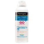 Ficha técnica e caractérísticas do produto Protetor Solar Neutrogena Sun Fresh Wet Skin FPS 50 - 180ml