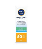 Ficha técnica e caractérísticas do produto Protetor Solar Nivea Sun Beauty Expert FPS 50 Antioleosidade 50g - Beiersdorf