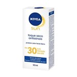Ficha técnica e caractérísticas do produto Protetor Solar Nivea Sun Facial Toque Seco Antissinais FPS30 - 50ml