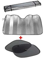 Ficha técnica e caractérísticas do produto 3 Protetor Solar Para-brisa Painel + Vidro Lateral Tapa Sol - Tuca Home