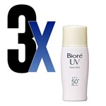 Ficha técnica e caractérísticas do produto Protetor Solar Perfect Face Milk Bioré SPF50+ 30ml 3 Un - Biore
