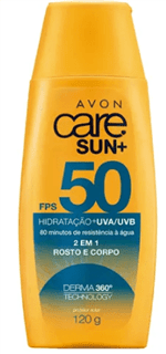 Ficha técnica e caractérísticas do produto Protetor Solar Rosto e Corpo Care Sun + 50Fps 120G
