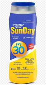 Ficha técnica e caractérísticas do produto Protetor Solar Sun Day FPS 30 200ml - Sunday
