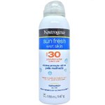 Ficha técnica e caractérísticas do produto Protetor Solar Sun Fresh Wet Skin FPS 30 180ml Neutrogena