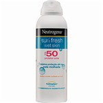 Ficha técnica e caractérísticas do produto Protetor Solar Sun Fresh Wet Skin FPS 50 180ml Neutrogena