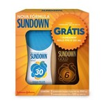 Ficha técnica e caractérísticas do produto Protetor Solar Sundown FPS 30 200ml + Loção Bronzeadora Sundown Gold FPS 6 120ml Grátis - Johnsons