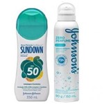 Ficha técnica e caractérísticas do produto Protetor Solar Sundown Fps 50 350Ml + Desodorante Johnson´S Aerosol Zero Perfume 150Ml