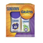 Protetor Solar Sundown FPS 60 200ml Grátis Kids 120ml Johnson - Johnsons