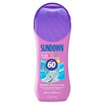 Ficha técnica e caractérísticas do produto Protetor Solar Sundown FPS 60 Kids Color 120ml - Johnson Johnson