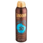 Ficha técnica e caractérísticas do produto Protetor Solar Sundown Gold Spray FPS 30 200ml - Johnson's
