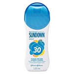 Ficha técnica e caractérísticas do produto Protetor Solar Sundown PFS 30 120ml - Johnson Johnson