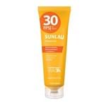 Ficha técnica e caractérísticas do produto Protetor solar Sunlau antienvelhecimento com hidratante FPS 30 UVA/UVB com vitamina E de 120 g