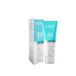 Ficha técnica e caractérísticas do produto Protetor Solar Sunless 60gr F50 Facial com Base Beige Claro - Farmax