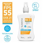 Ficha técnica e caractérísticas do produto Protetor Solar Sunmax Fluid Pele Oleosa e Mista FPS 55 Spray - Sun Max