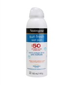Ficha técnica e caractérísticas do produto Protetor Solar Wet Skin Neutrogena Sun Fresh Fps 50 180ml