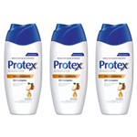 Protex Pro Hidrata Sabonete Líquido Amêndoas 250ml (kit C/03)