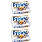 Protex Vitamina e Sabonete Barra 90g (kit C/03)
