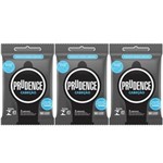 Ficha técnica e caractérísticas do produto Prudence Cabeção Preservativos com 3 - Kit com 03