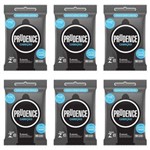 Ficha técnica e caractérísticas do produto Prudence Cabeção Preservativos com 3 - Kit com 06