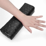 Ficha técnica e caractérísticas do produto PU Leather Nail Art Pillow Manicure Hand Arm Rest Almofada Holder Soft Manicure Tool