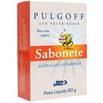 Ficha técnica e caractérísticas do produto Pulgoff Sabonete Antipulgas e Antisséptico 80 GR .