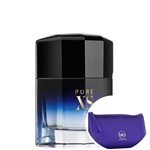 Ficha técnica e caractérísticas do produto Pure XS Paco Rabanne Eau de Toilette - Perfume Masculino 100ml+Beleza na Web Roxo - Nécessaire