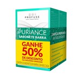 Puriance Profuse Sabonete em Barra 80g Ganhe 50% Desconto na Segunda Unidade