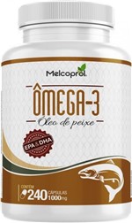 Ficha técnica e caractérísticas do produto PURO OLEO DE PEIXE - OMEGA 3 - 240caps 1000mg MELCOPROL